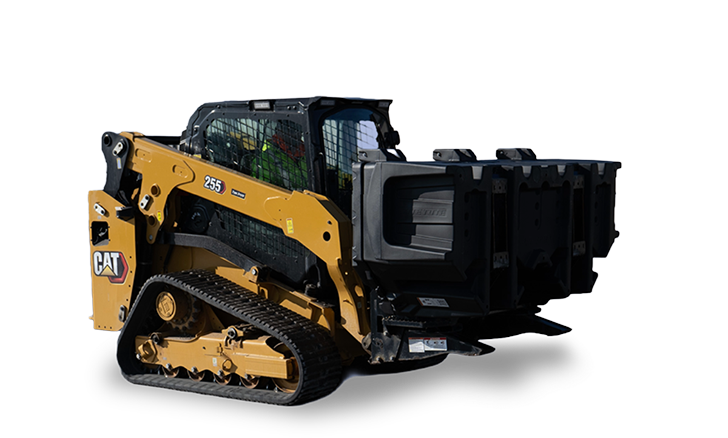 Skid steer with SiteTote Skid steer with SiteTote